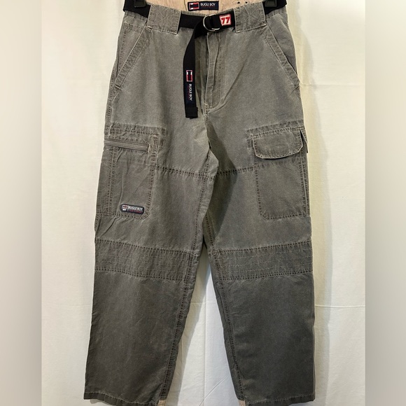 Bugle Boy Pants Bugle Boy Vintage Skater Lightweight Gray Cargo Pants Size 32 Poshmark